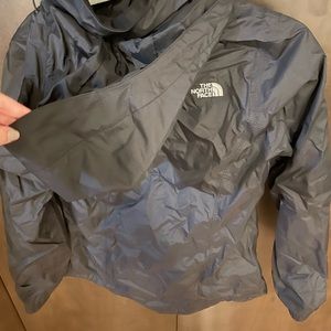 North Face Rain Jacket Black